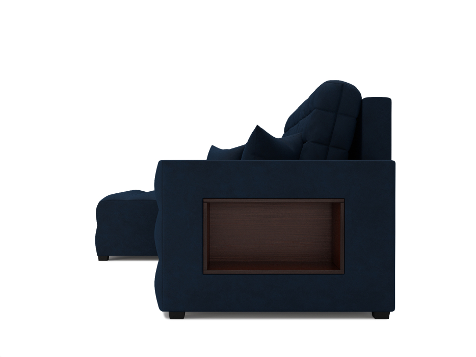 Диваны угловые в гостиную, Диван Мадрид Левый угол (Велюр)