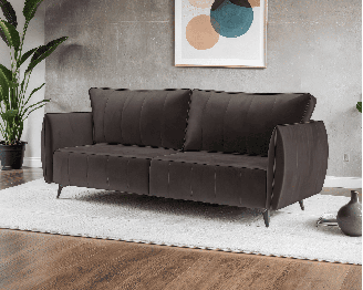 Диван прямой тик-так Осло (Бархат)