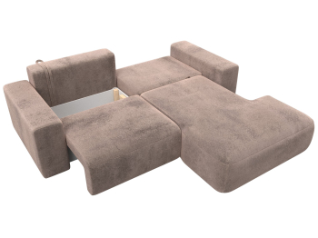 Диван угловой Лига-036 НПБ Классик правый угол, велюр TOWER 