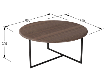 Стол журнальный Маджоре акация