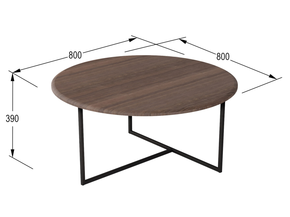 Журнальные столики, Стол журнальный Маджоре акация