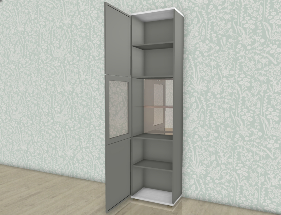 Шкафы одностворчатые, Модульная система Карина Шкаф ШК-1050