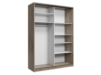 Шкаф купе 2-х дверный АЙСБЕРГ ЛОФТ 170 