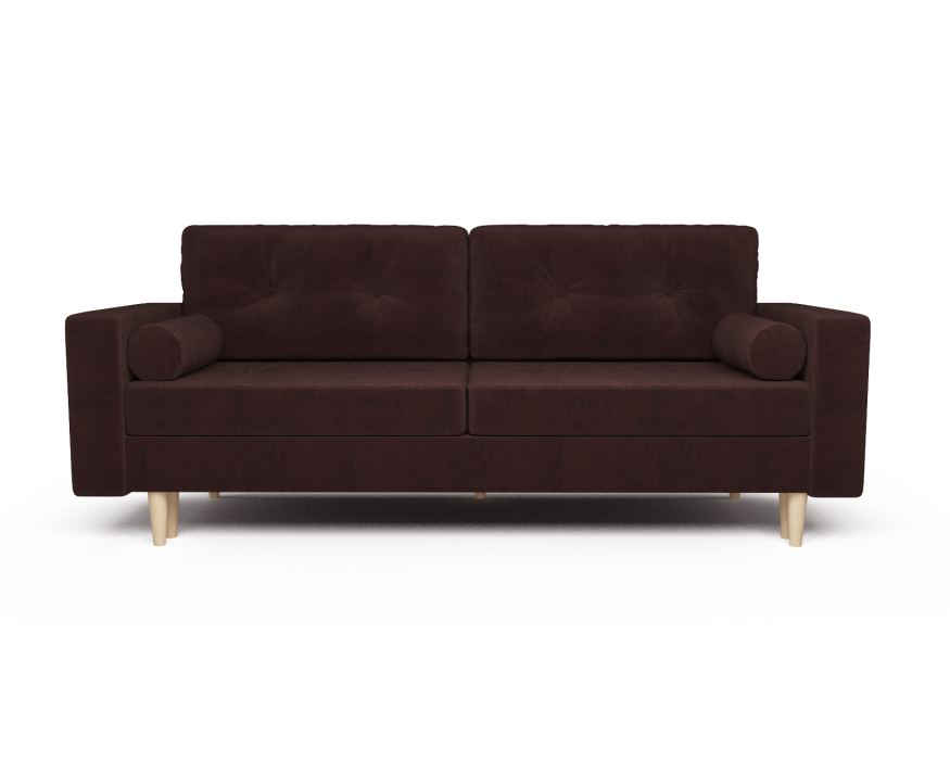 Диваны кровати со спальным местом, Прямой диван Честер, велюр