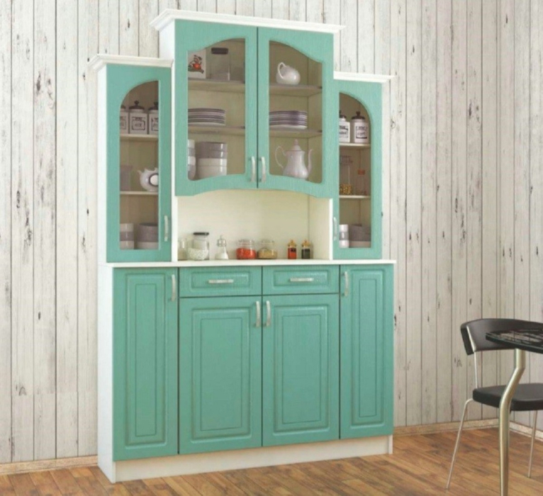 Серванты, Буфет Прованс-014 Клен Бирюза