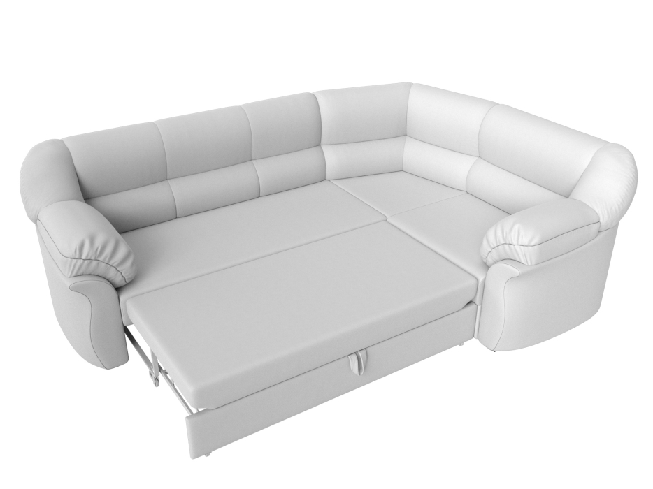 Диваны угловые в гостиную, Диван угловой Карнелла правый угол, экокожа