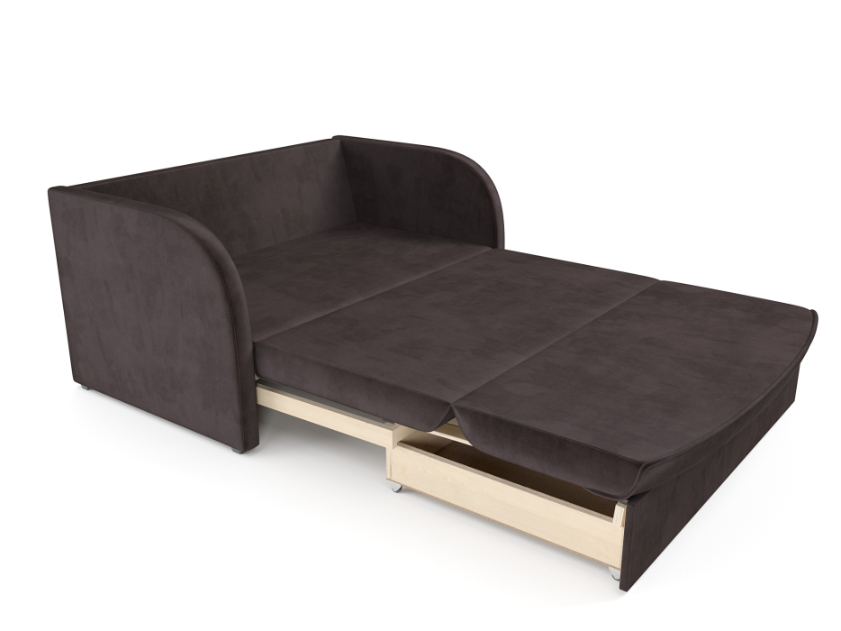 Диваны кровати со спальным местом, Диван прямой выкатной Малютка (Бархат)