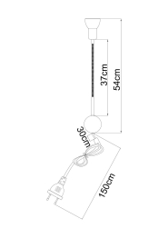 Спот FALENA 54см