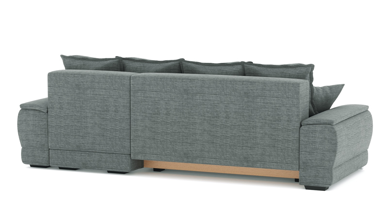 Диваны угловые в гостиную, Диван-кровать угловой Нордвикс Мини, рогожка