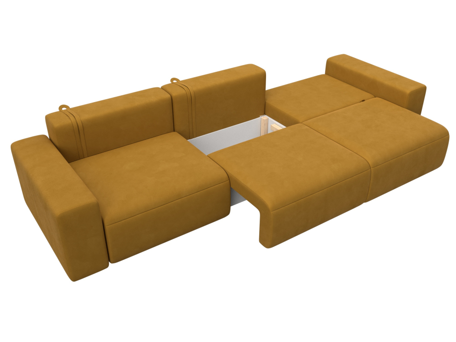 Диваны еврокнижки, Диван прямой Лига-036 НПБ Классик Лонг, велюр BRUT