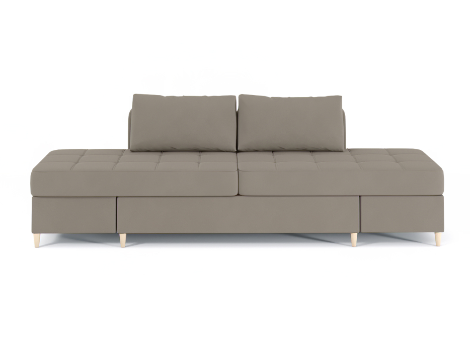 Диваны угловые в гостиную, Диван-кровать угловой Оливер 2 еврокнижка-трансформер, велюр