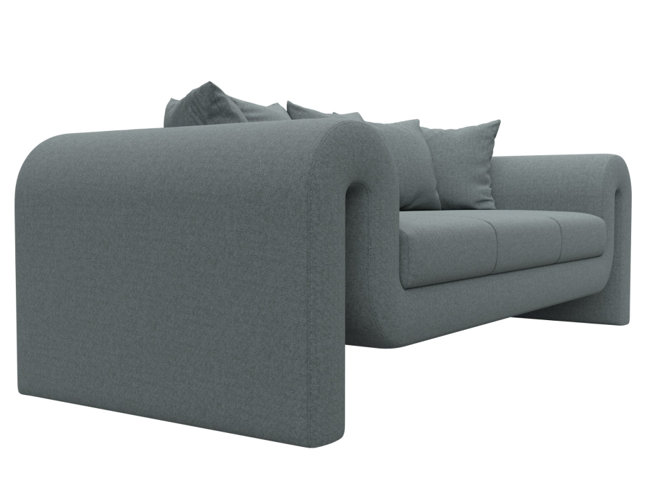 Диваны прямые кухонные, Диван прямой Волна, рогожка Амур