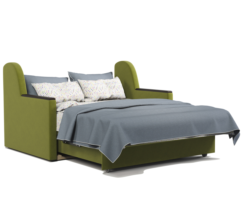 Диваны с ящиком для белья, Диван-кровать Аккорд Д 160, велюр