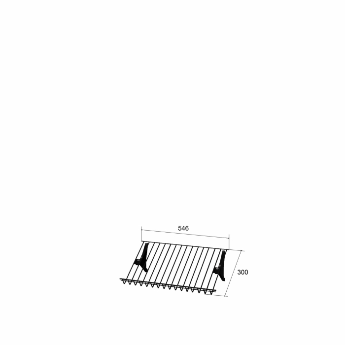 Обувницы, Сетка для обуви Элоиза 600 мм