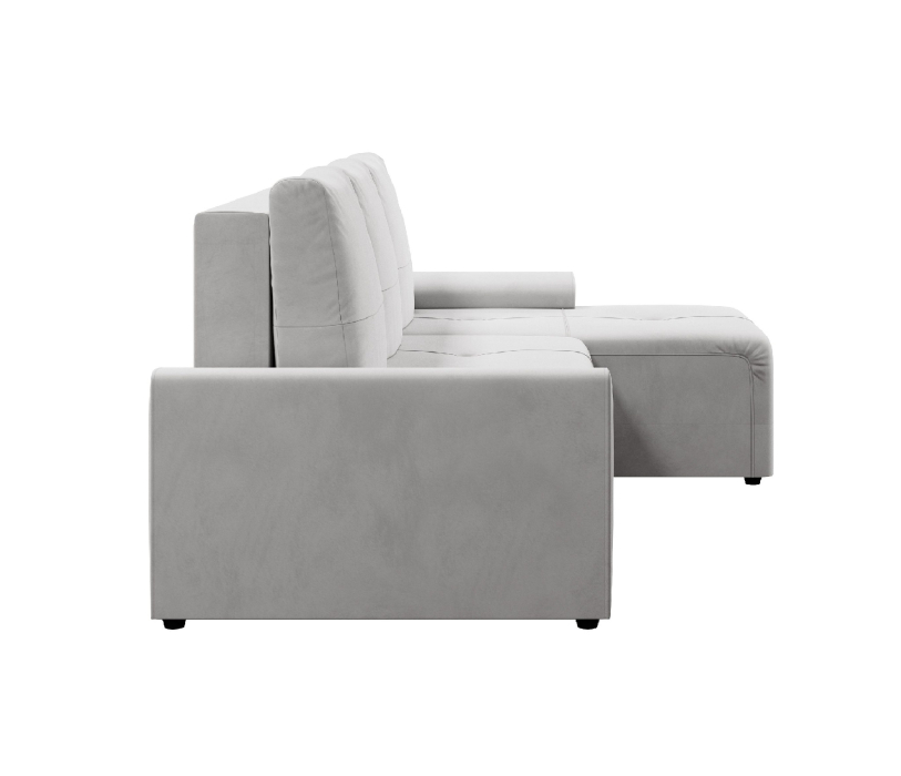 Диваны угловые в гостиную, Диван угловой Альмисса Велюр