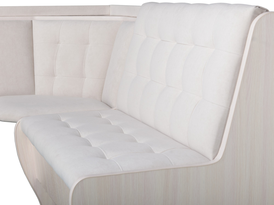 Кухонные уголки, Кухонный уголок Стиль 1Л (со столом СТ4) Дуб млечный / велюр