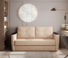 Диваны кровати прямые, Диван-кровать прямой Майами аккордеон-евро, рогожка