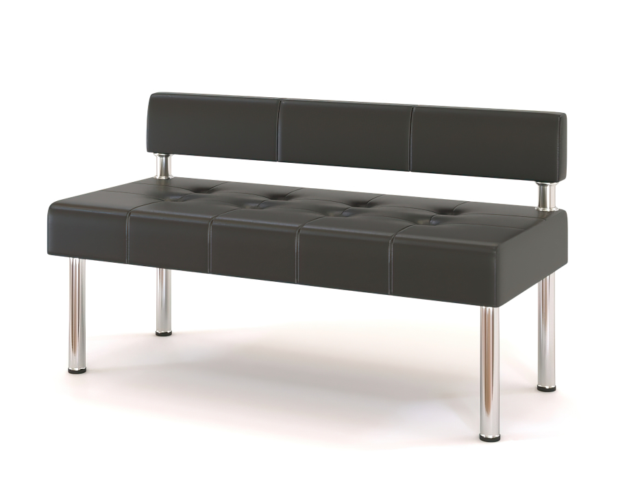 Офисные диваны, Офисный диван Бизнес со спинкой 150