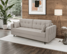 Диваны с ящиком для белья, Диван прямой тик-так Снеп (Бархат)