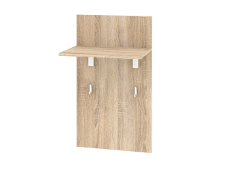 Панель стеновая РЕСПЕКТ с крючками и полкой 500