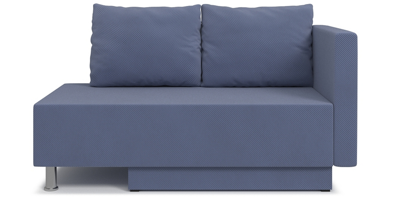 Диваны кровати со спальным местом, Кушетка Леон Lux, универсальный,  велюр