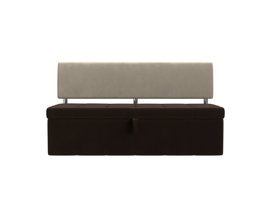 Диваны прямые кухонные, Кухонный прямой диван Стоун, микровельвет