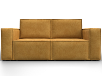 Диван прямой Куба мини, велюр BRUT