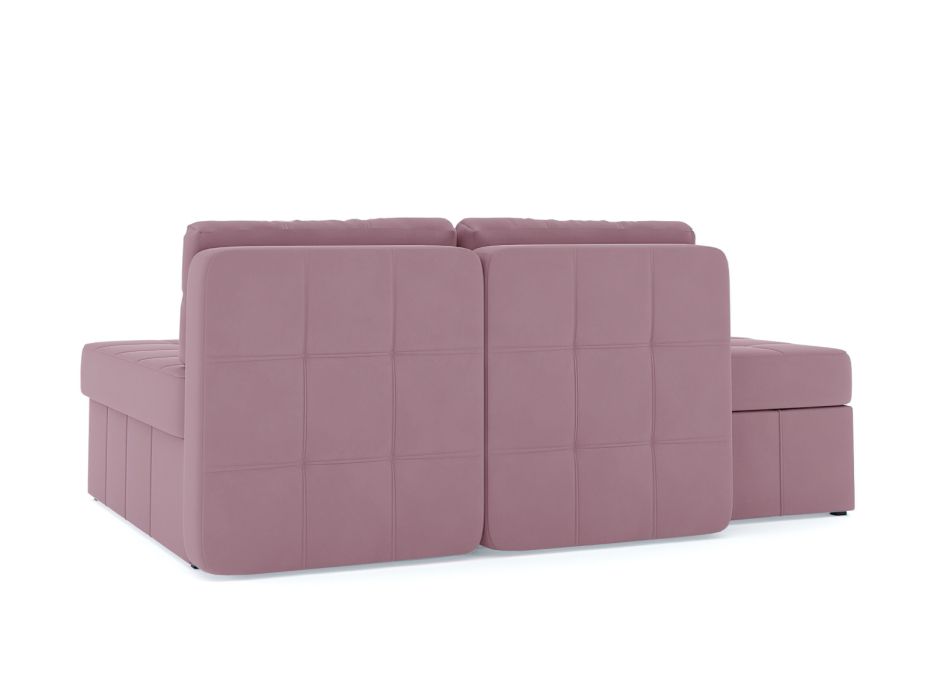 Диваны угловые в гостиную, Диван-кровать угловой Оливер Люкс еврокнижка-трансформер, велюр