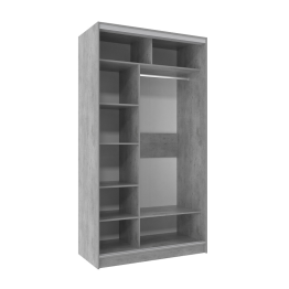 Шкаф-купе 2-дв  Домашний 1200 лдсп/лдсп  (в2295*ш1232*г595)