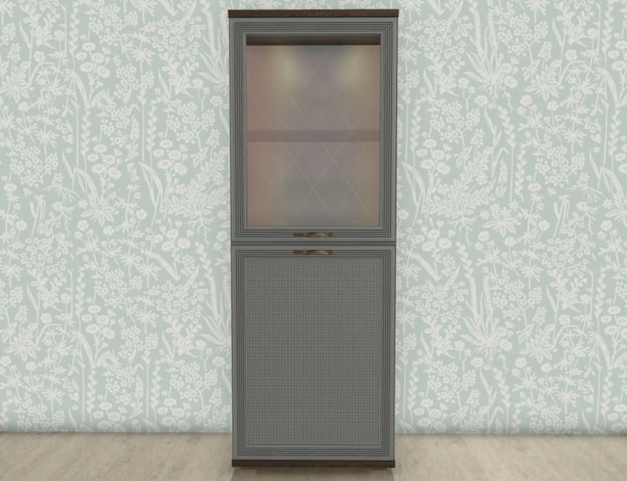 Шкафы одностворчатые, Модульная система Карина Шкаф ШК-1086