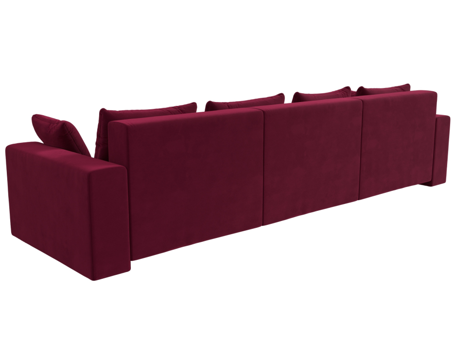 Офисные диваны, Диван прямой Майами Long, микровельвет