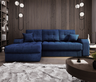 Угловой диван-кровать Лас-Вегас левый, шенилл