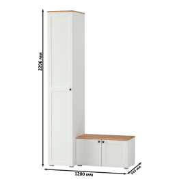 Тумба с пеналом Остин