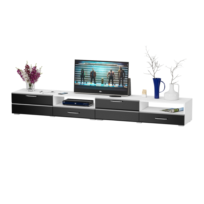 ТВ-тумбы, Тумба под ТВ СВК Ларго 2,8 Белый