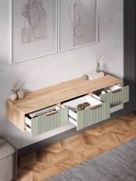 ТВ тумба подвесная Ингрия Luxe 3