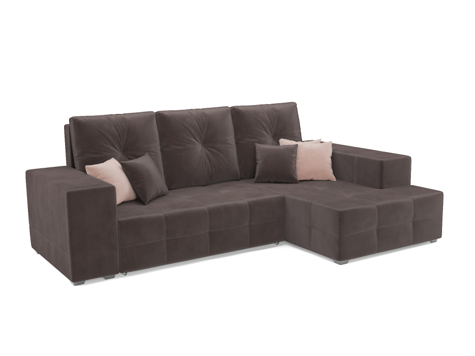 Диваны угловые в гостиную, Диван угловой Монреаль Правый угол (Кордрой)