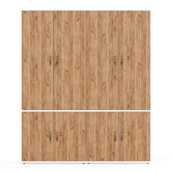 Для одежды, Модульная мебель Лидер-8 набор из двух шкафов для одежды и белья