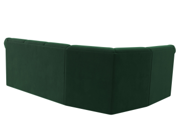 Диван угловой Карнелла левый угол, велюр