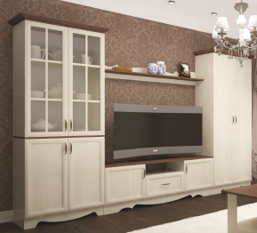 Шкаф двухдверный Латте 2 