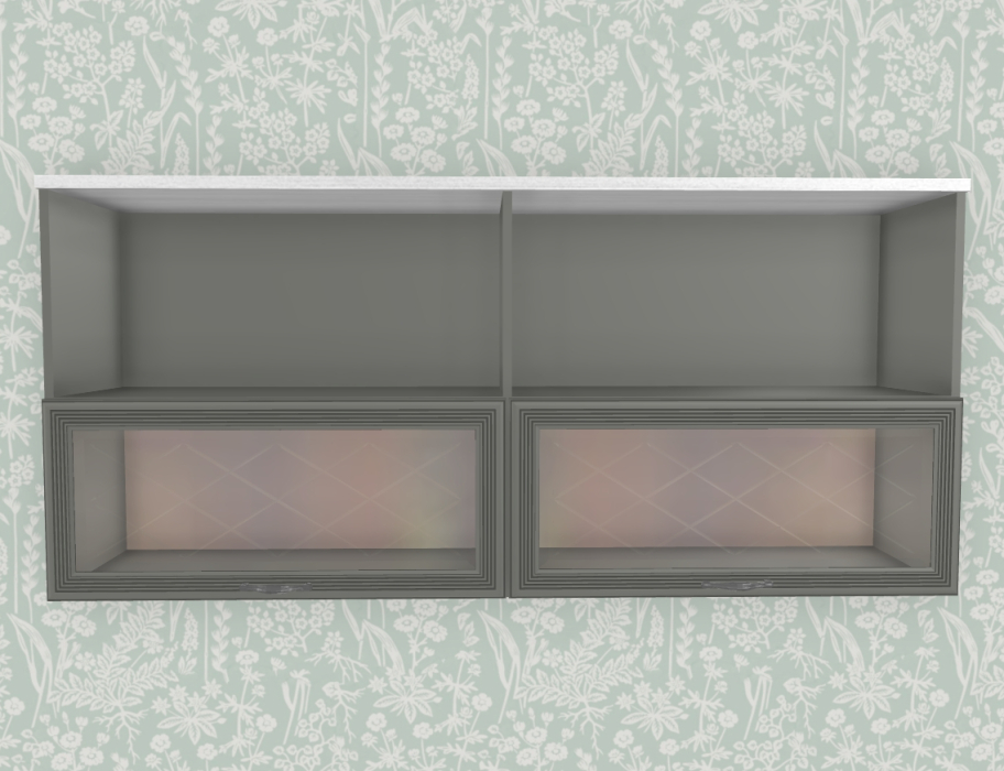 Настенные полки, Модульная система Карина Антресоль АН-1014