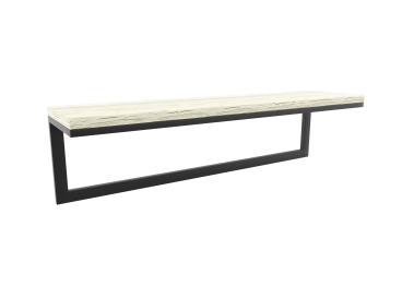 Полка Айсберг Лофт 02/120 черный