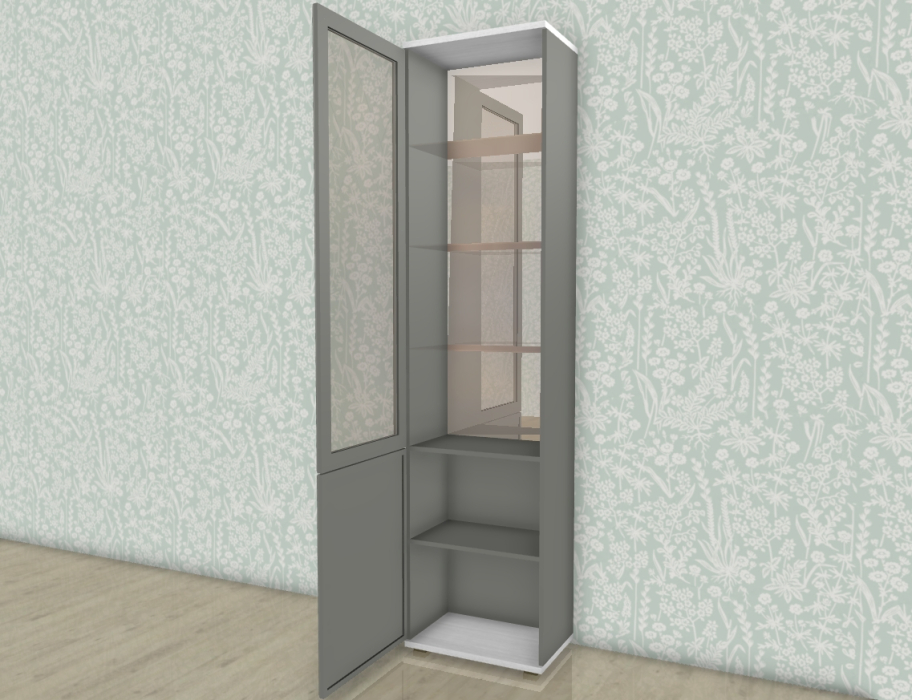 Шкафы одностворчатые, Модульная система Карина Шкаф ШК-1044