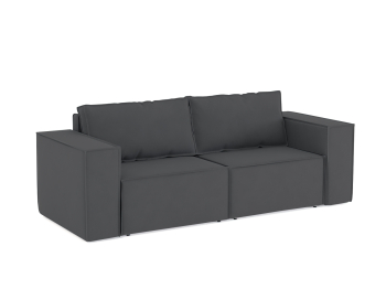 Диван-кровать Лофт еврокнижка-трансформер, велюр