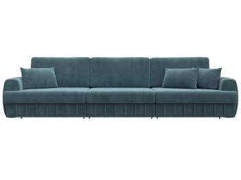 Диван прямой Лига-057 НПБ Лонг, велюр SEVEN