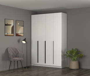 Шкаф для одежды 67.09 Брандо (4-х дв.) МДФ