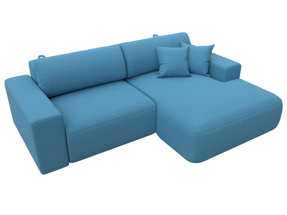 Диваны угловые в гостиную, Диван угловой Лига-036 НПБ Классик правый угол, рогожка Амур