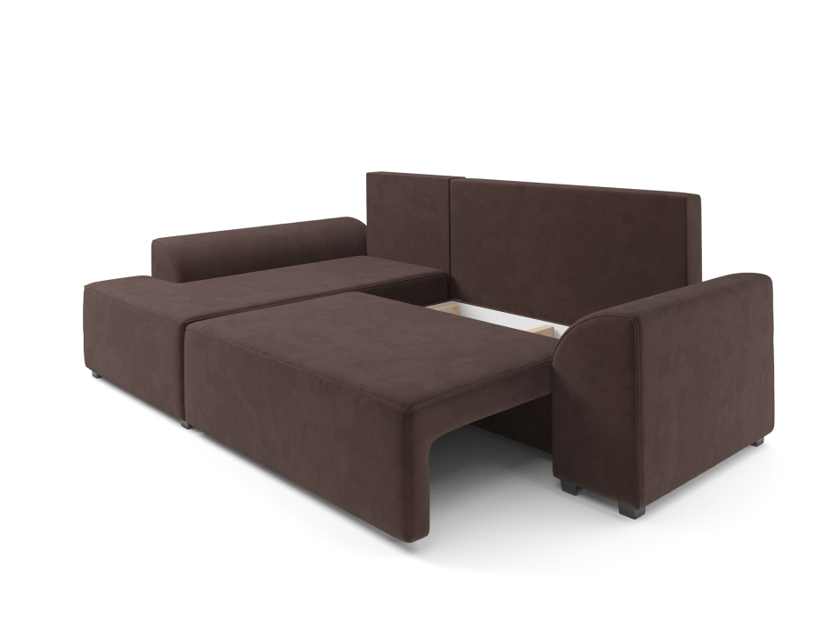 Диваны угловые в гостиную, Диван Каскад Левый угол (Велюр)