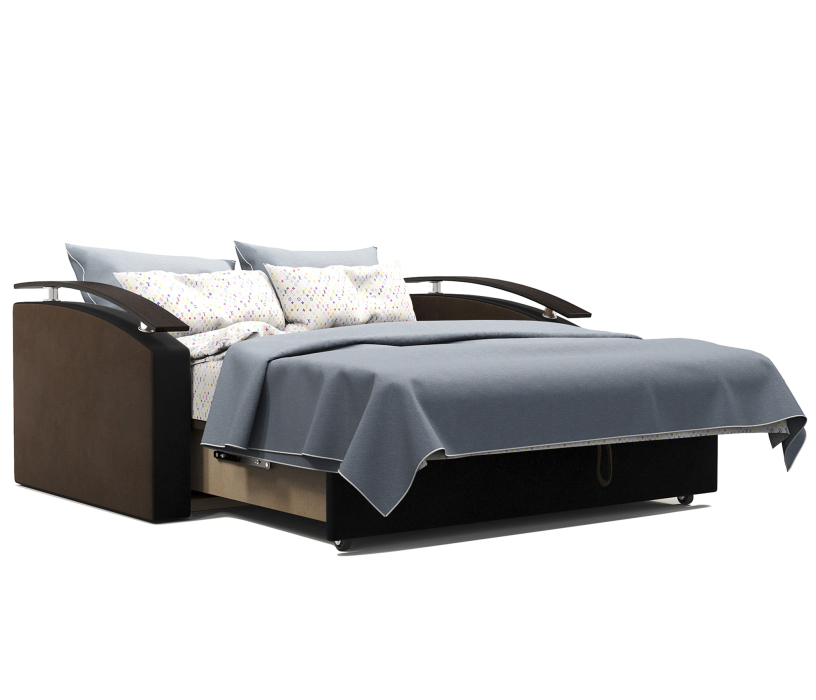 Диваны с ящиком для белья, Диван аккордеон Верона 160