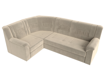 Угловой диван Карелия левый, микровельвет