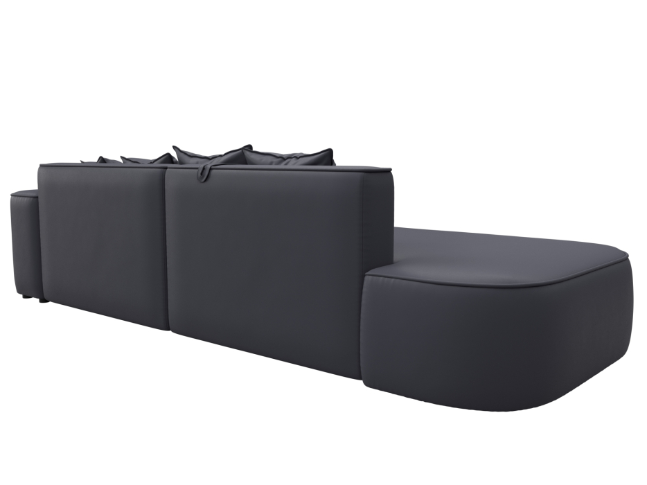 Диваны угловые в гостиную, Диван угловой Лига-065 угол правый, экокожа GRIFON